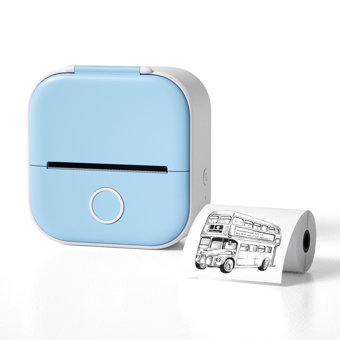 Portable Mini Bluetooth Thermal Label & Photo Printer