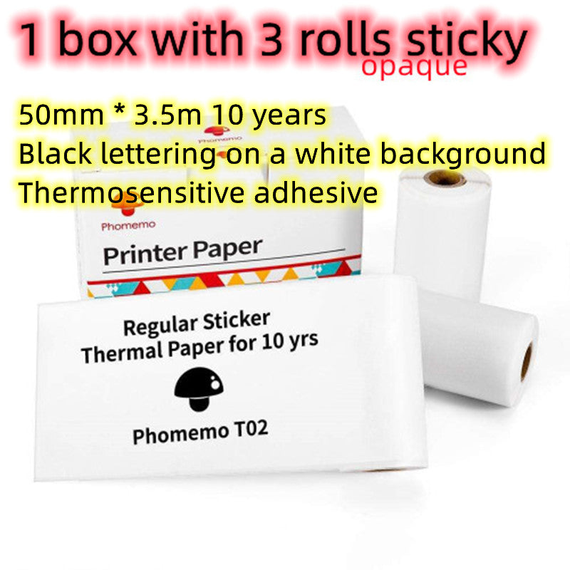 Portable Mini Bluetooth Thermal Label & Photo Printer