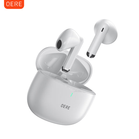 QERE E28 TWS Bluetooth 5.3 Earbuds – Low-Latency & Waterproof (IPX5)