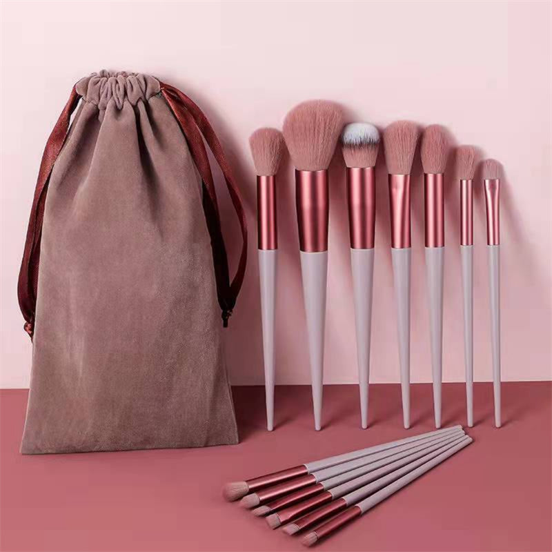 13-Piece Professional Makeup Brush Set – Foundation, Concealer, Blush, Powder, Eyeshadow & Highlighter Cosmetic Tools