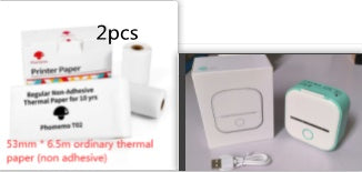 Portable Mini Bluetooth Thermal Label & Photo Printer