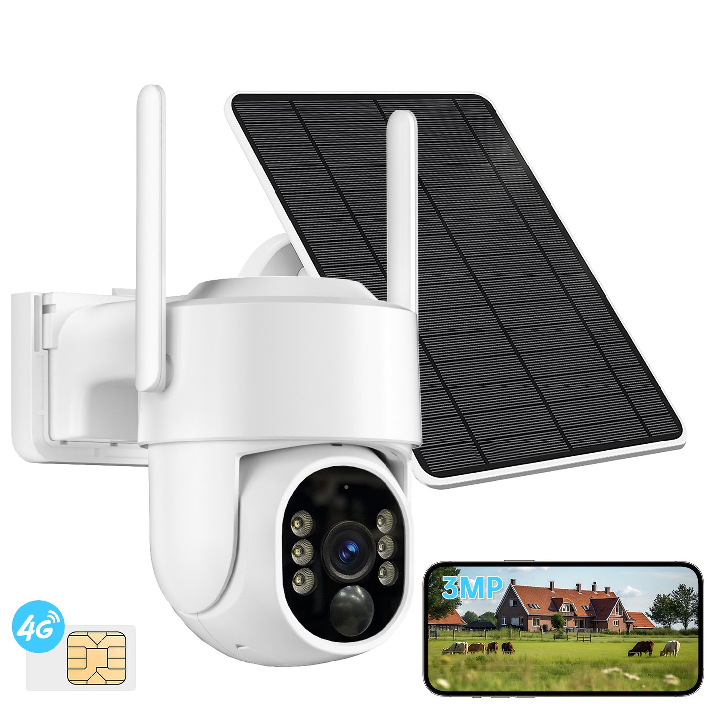 4G 4MP Ip Mini Speed Dome Ptz Camera CCTV Security 360 Degree Ip Camera Auto Motion Tracking Ip PTZ Camera