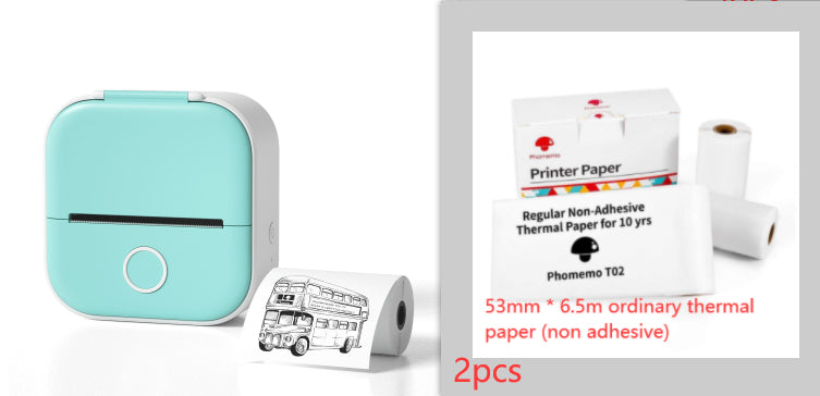 Portable Mini Bluetooth Thermal Label & Photo Printer