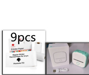 Portable Mini Bluetooth Thermal Label & Photo Printer