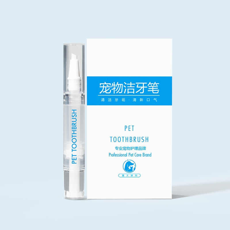 Pet Toothbrush Pen – Easy Teeth Cleaning & Fresh Breath Tool for Dogs and Cats