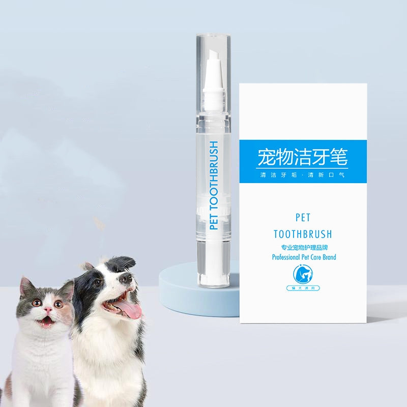 Pet Toothbrush Pen – Easy Teeth Cleaning & Fresh Breath Tool for Dogs and Cats