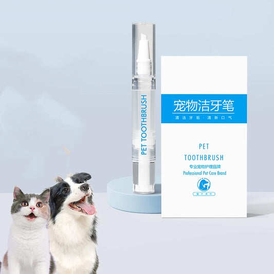 Pet Toothbrush Pen – Easy Teeth Cleaning & Fresh Breath Tool for Dogs and Cats