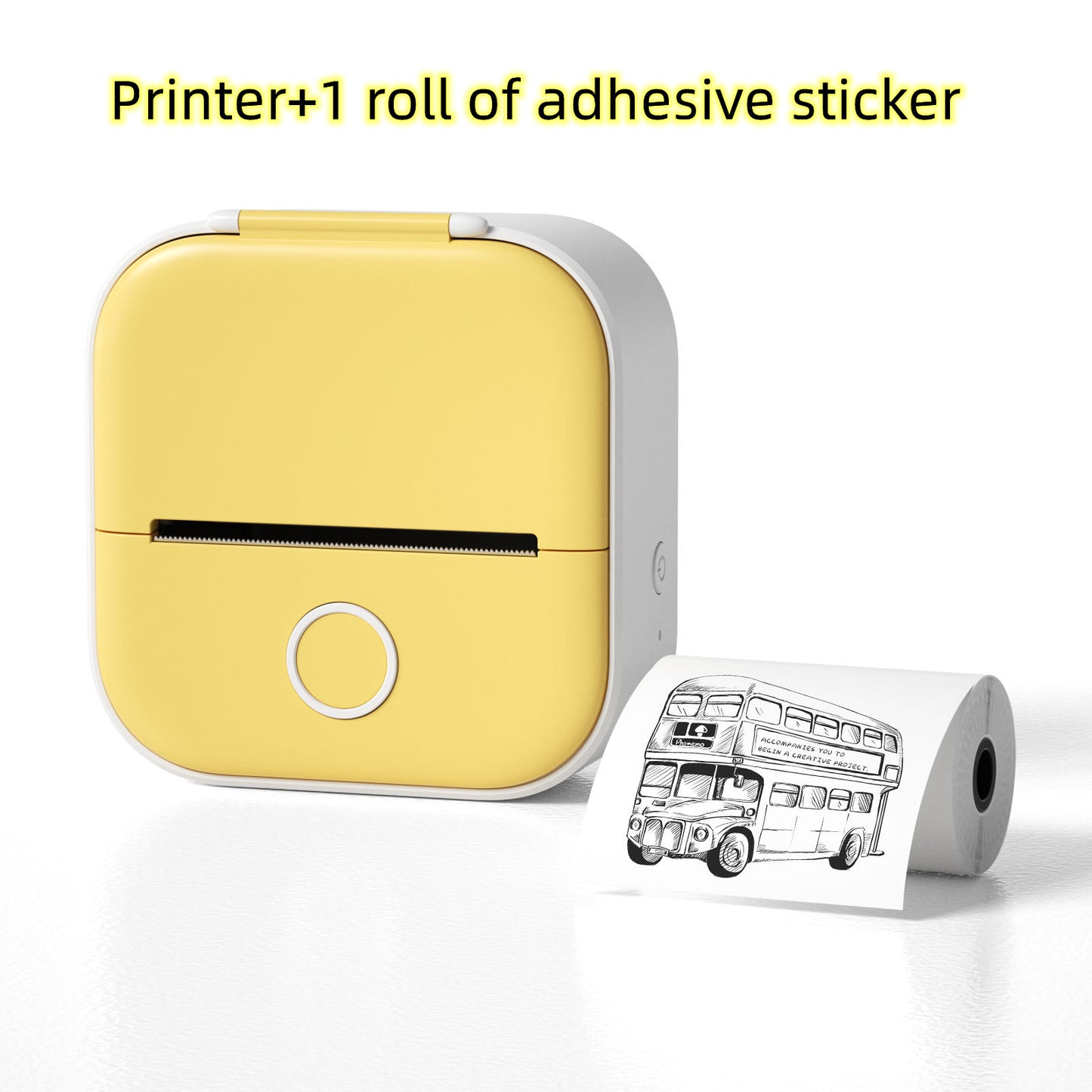 Portable Mini Bluetooth Thermal Label & Photo Printer